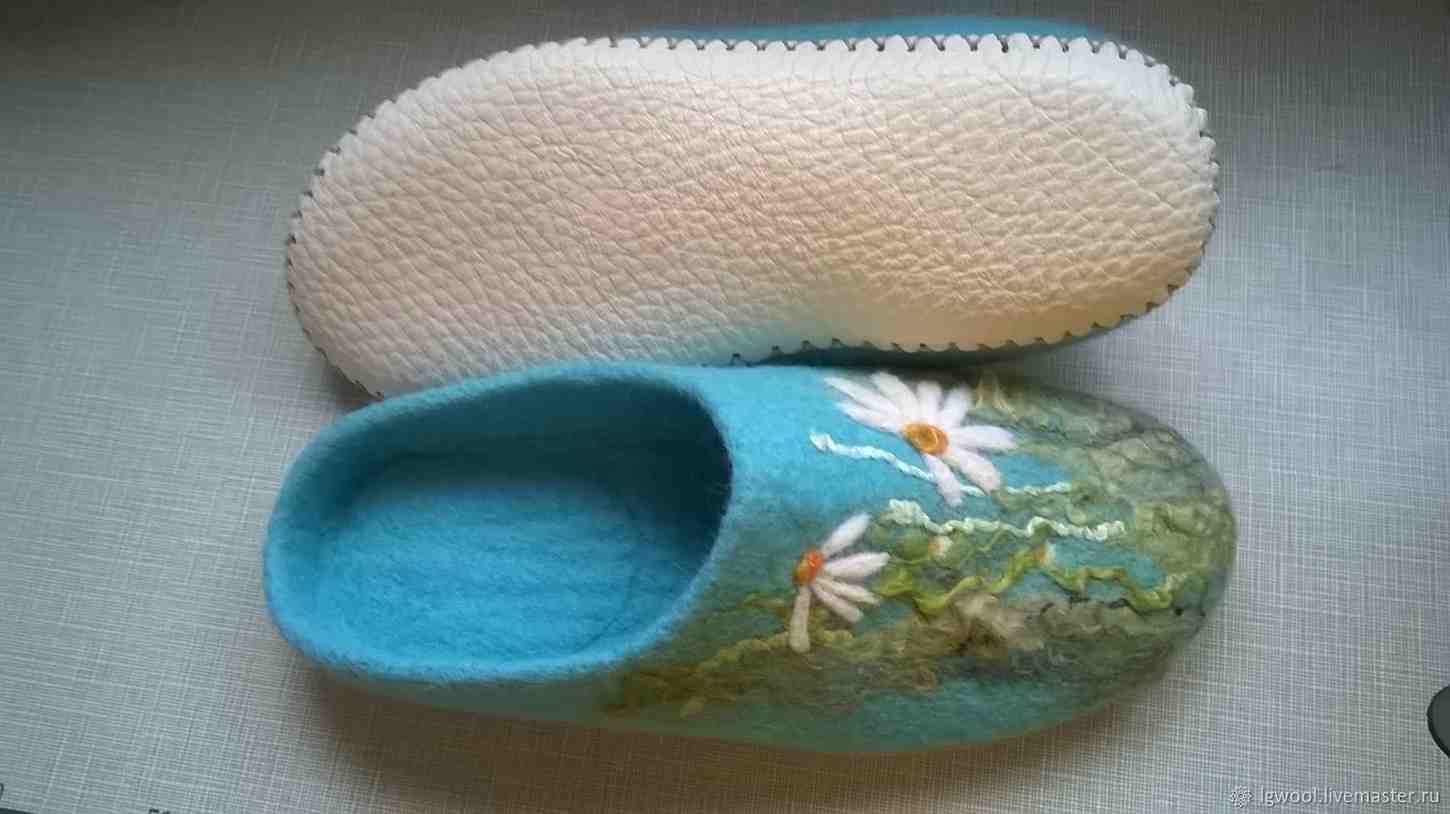 تصویر 1 از پاپوش نمدی سبک راحت و انعطاف پذیر برای خانه