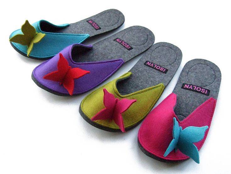 تصویر 2 از پاپوش نمدی با دوخت دستی و جزئیات دقیق