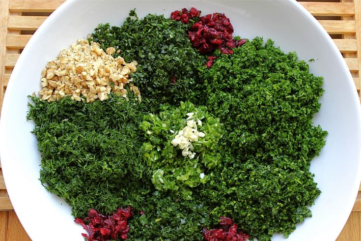 تصویر 1 از سبزی پخته شده سنتی مناسب غذا های ایرانی