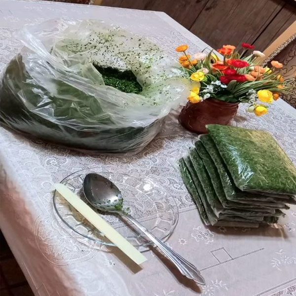 سبزی پخته شده خانگی با طعم ملایم