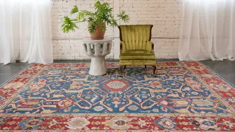 تصویر 3 از فرش ابریشم ایرانی اصیل جلوه ای بی همتا