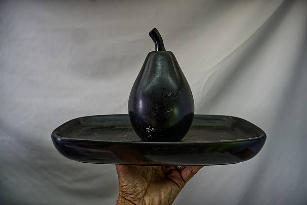 تصویر 2 از میوه خوری سنگ مصنوعی مدیوم تیره وزین