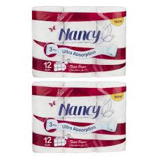 تصویر 2 از دستمال توالت 4 لایه نانسی سازگار با پوست