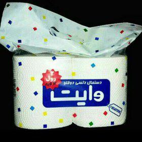 دستمال توالت وایت سافت کاملاً بهداشتی