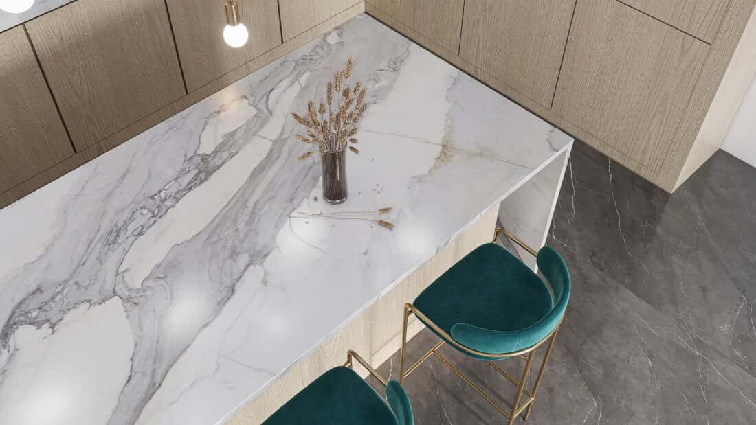 تصویر 1 از سرامیک طرح سنگ شیراز با الهام از سنگ طبیعی و جلوه لوکس