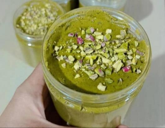 تصویر 1 از کره پسته بدون شکر طعم طبیعی مغز برای دیابتی ها