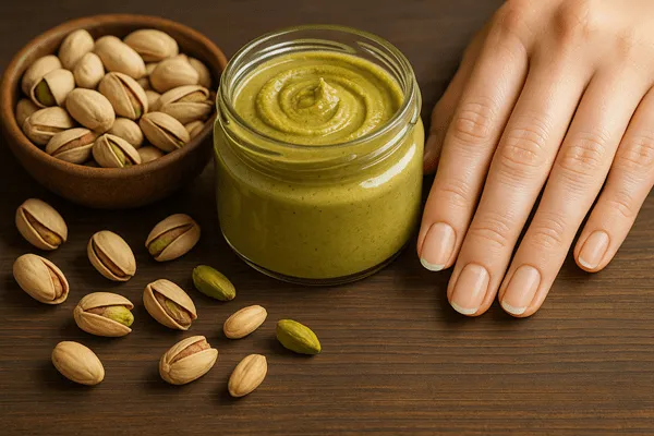 تصویر 3 از کره پسته بدون شکر حداقل فرآوری با بیشترین املاح