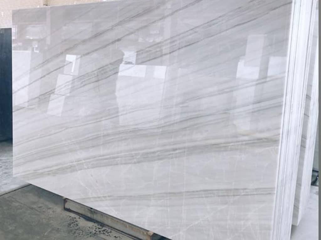 تصویر 3 از سنگ اسلب چینی سفید مناسب کف و دیوار ها