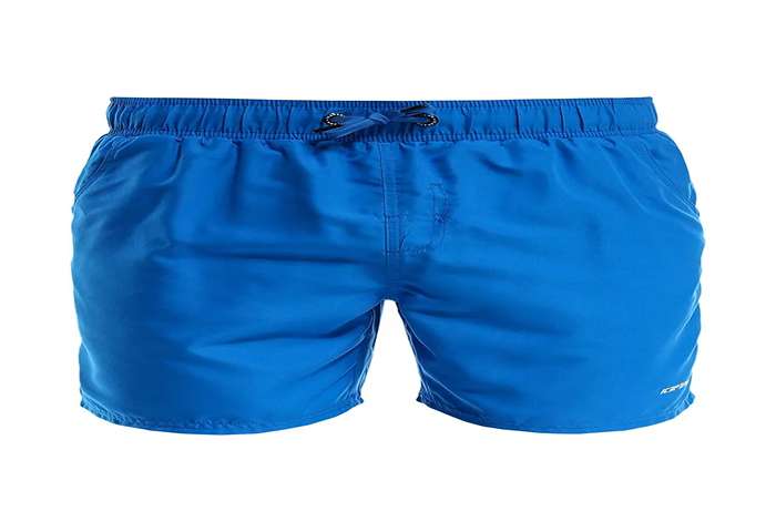 تصویر 3 از شورت مردانه آبی دوخت منظم فرم ثابت پوششی