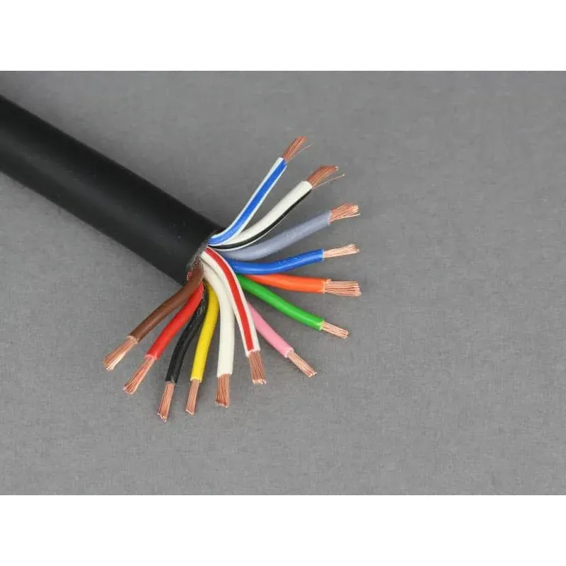 کابل افشان با رنگ بندی متنوع برای شناسایی آسان