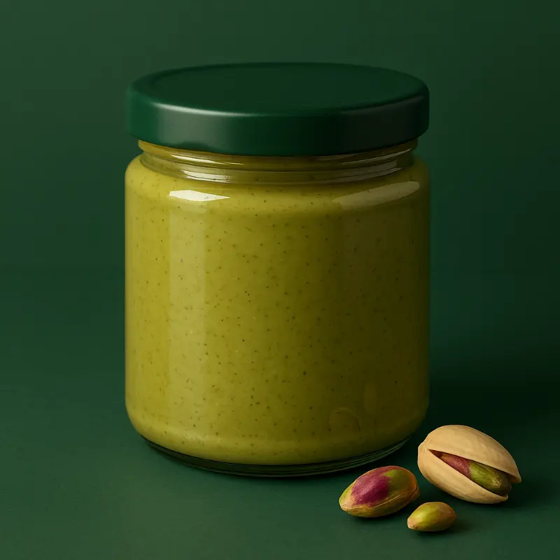 کره مغز پسته تفت داده شده به روش سنتی ایرانی