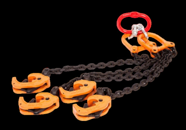 تصویر 4 از بشکه گیر زنجیری  4  رشته مناسب مهار مطمئن هنگام انتقال عمودی