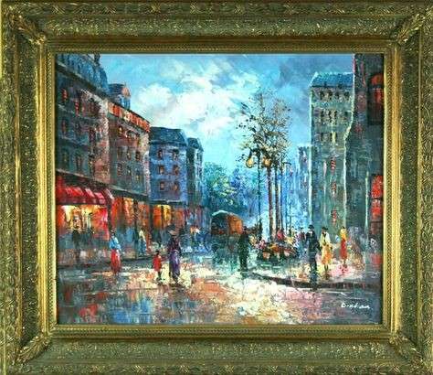 تصویر 4 از تابلو فرش طبیعت گرا با منظره‌ های آرامش دهنده و شاعرانه