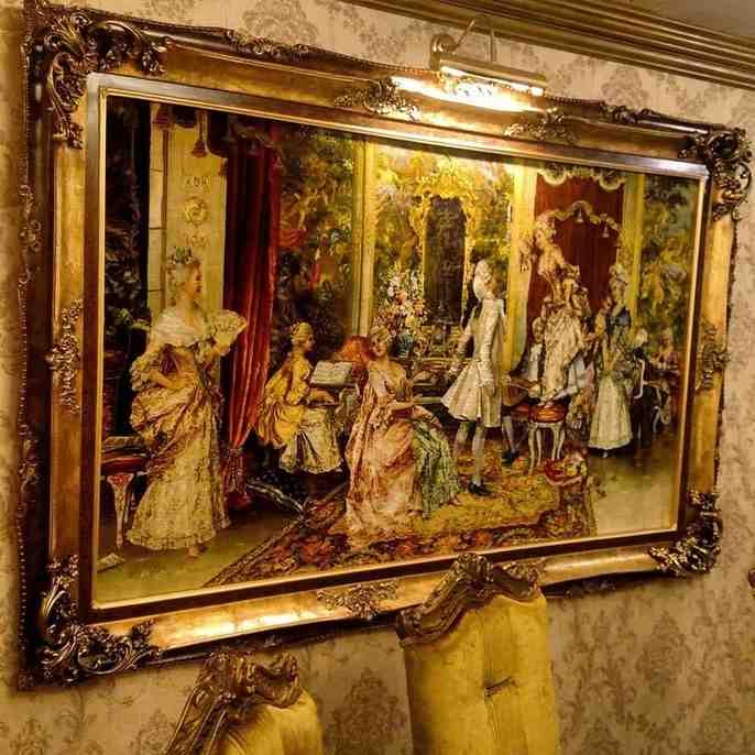 تصویر 3 از تابلو فرش ماشینی تهیه شده با بالاترین کیفیت و جلوه ای منحصر به فرد