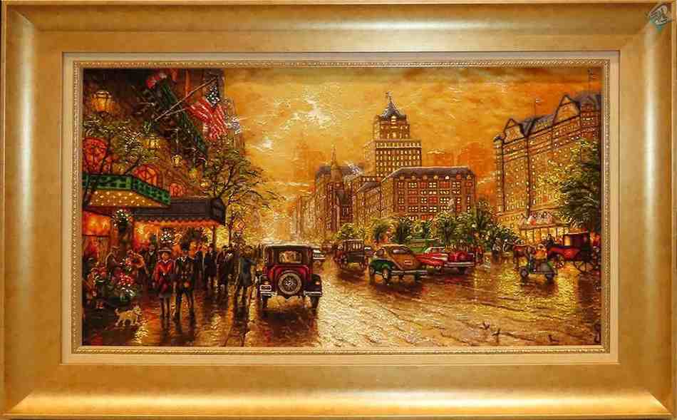 تصویر 4 از تابلو فرش سلطنتی و اشرافی مجلل و مناسب خانه های با شکوه