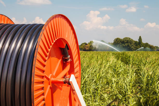 شلنگ آبیاری کشاورزی و صنعتی نخ دار فشار قوی