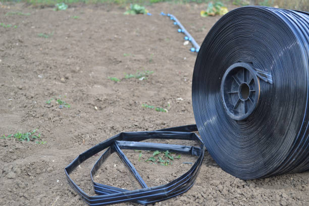 تصویر 4 از شلنگ آبیاری کشاورزی و صنعتی تخت جمع شونده مقاوم