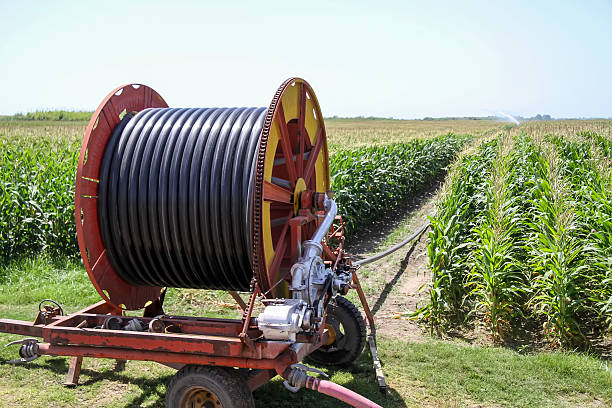 شلنگ آبیاری کشاورزی و صنعتی لاستیکی سنگین ضد ترک