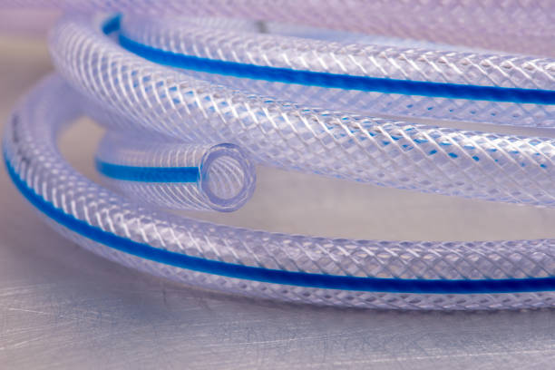 شلنگ آبیاری کشاورزی و صنعتی شفاف نمایش جریان آب