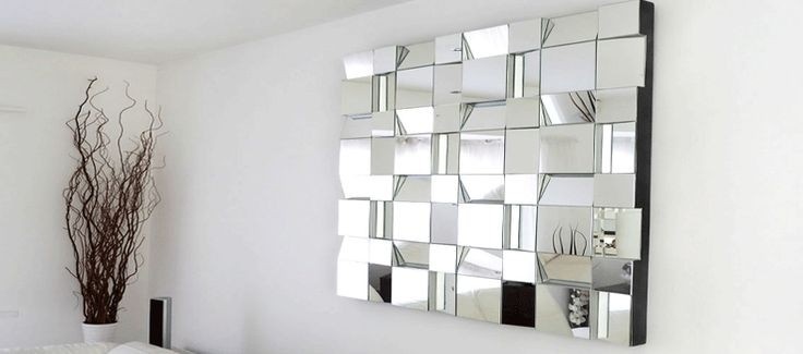 تصویر 1 از آینه دکوراتیو مدرن مناسب اتاق خواب و فضای کوچک