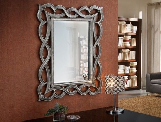 تصویر 2 از آینه دکوراتیو مدرن برای سالن آرایش و فضای تجاری و خانه