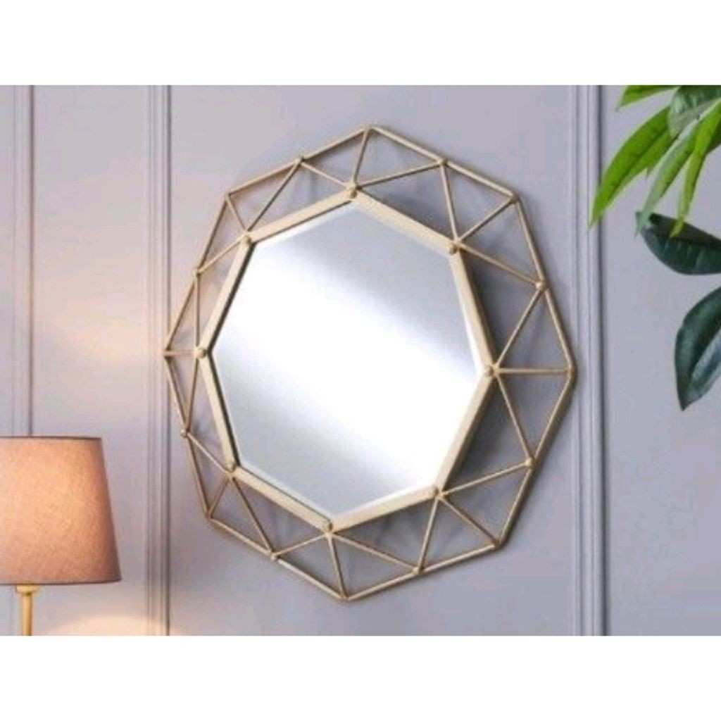 تصویر 2 از آینه دکوراتیو مدرن طراحی منحنی و ظریف برای دیوار