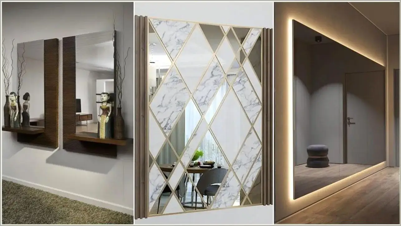 تصویر 2 از آینه دکوراتیو مدرن مناسب راهرو و ورودی منزل