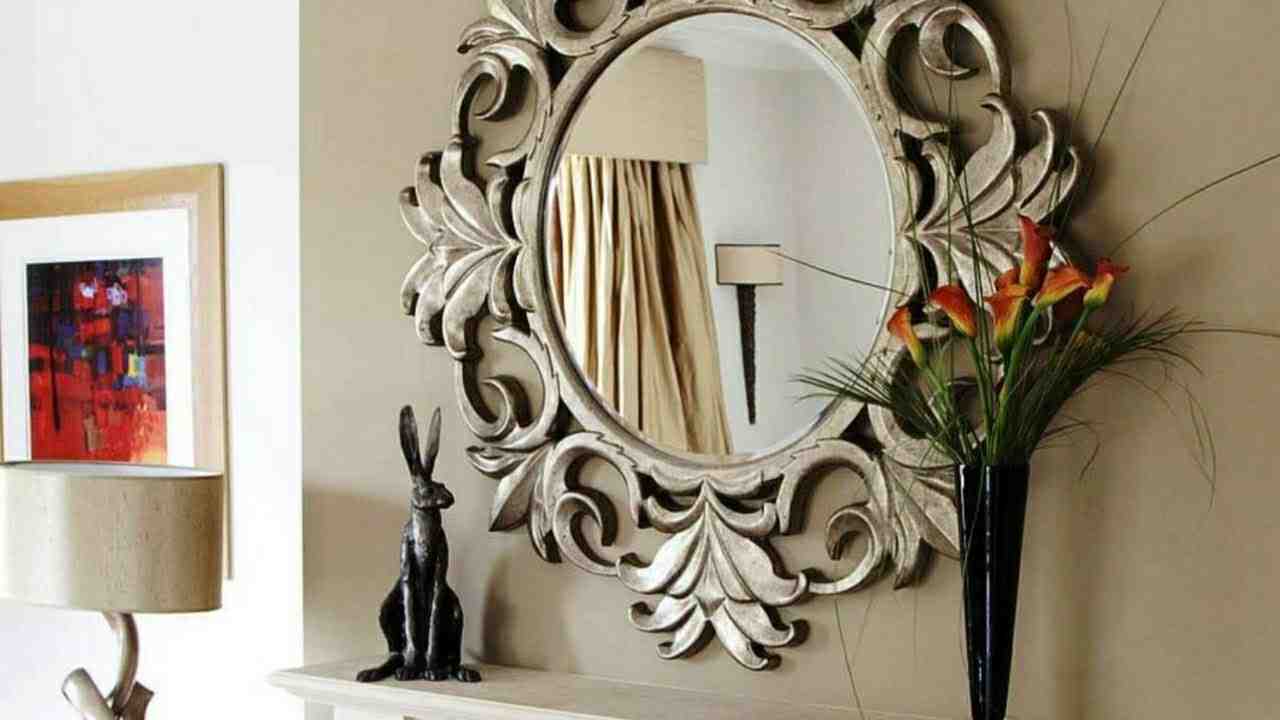 تصویر 4 از آینه دکوراتیو مدرن با شکل خورشیدی و رنگ های متنوع