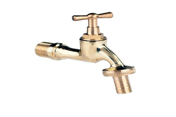 تصویر 1 از شیر شلنگی برنجی مقاوم اهرمی چرخان کلاسیک