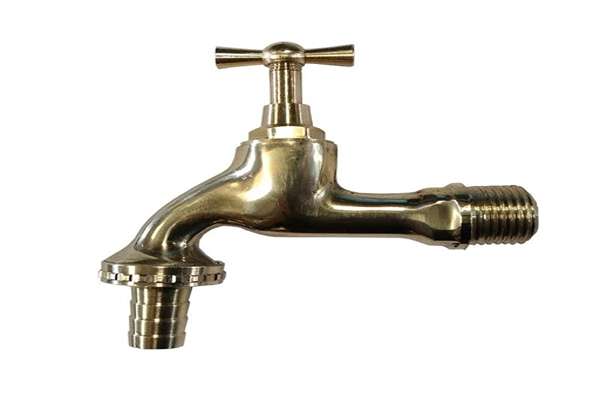 تصویر 2 از شیر شلنگی برنجی مقاوم اهرمی چرخان کلاسیک