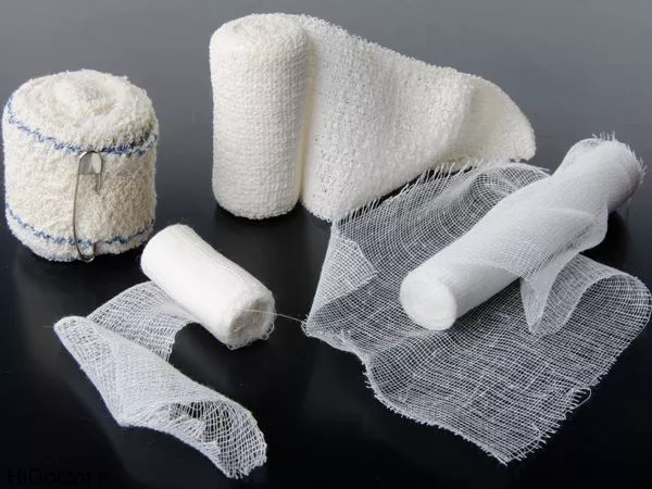 تصویر 1 از باند پانسمان ضد التهاب ساخت ایران درجه یک