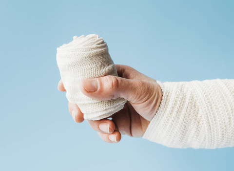 تصویر 1 از باند پانسمان با کیفیت عالی و اثر بخشی بالا