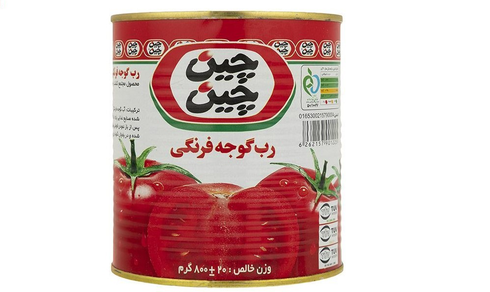 تصویر 2 از رب گوجه فرنگی چین چین خالص بدون افزودنی