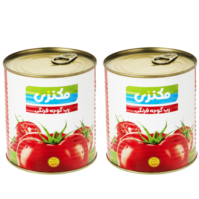 تصویر 2 از رب گوجه فرنگی مکنزی با کیفیت اعلا