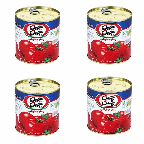 تصویر 1 از رب گوجه فرنگی چین‌ چین با طعم واقعی گوجه