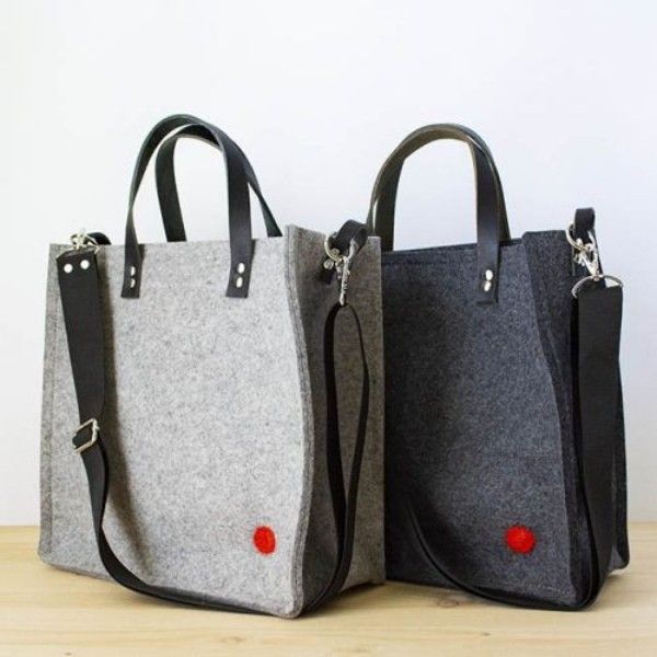 کیف نمدی در رنگ های متنوع برای هماهنگی با لباس ها