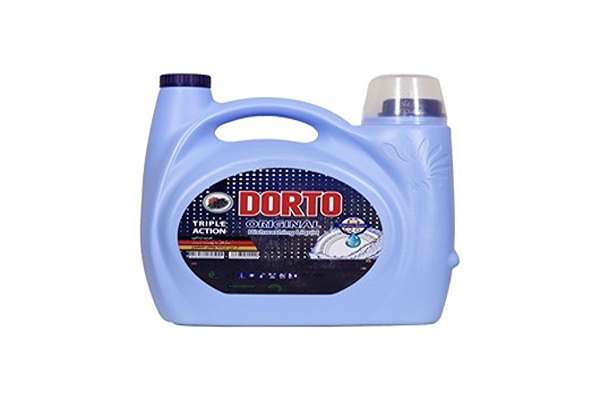 مایع ظرفشویی 4 لیتری دورتو فرمول غلیظ مناسب آشپزخانه های پر مصرف