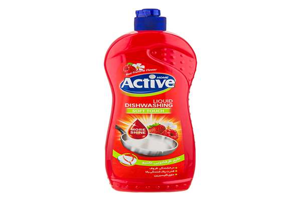 تصویر 3 از مایع ظرفشویی اکتیو قرمز آبکشی آسان بهینه