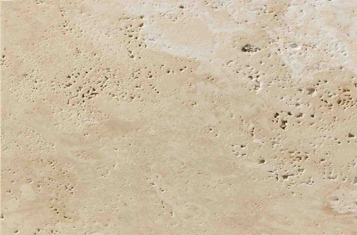 تصویر 1 از سنگ تراورتن عسلی برای نما رومی با شکوه روشن و زیبا