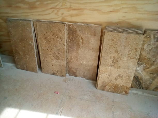 تصویر 4 از سنگ تراورتن رگه دار لوکس درجه یک ساختمانی