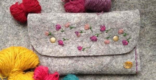 تصویر 1 از کیف نمدی در رنگ های متنوع برای هماهنگی با لباس ها