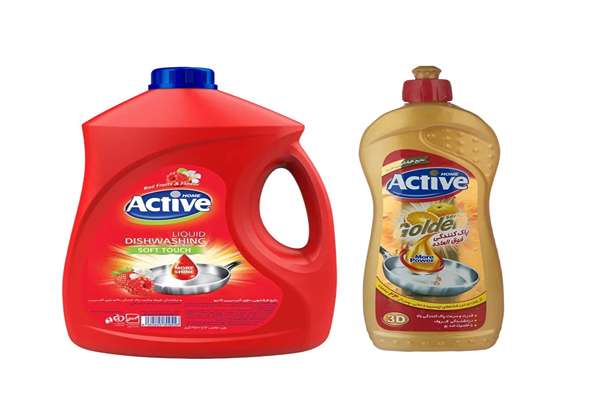 تصویر 4 از مایع ظرفشویی اکتیو کف پایدار شستشو سریع