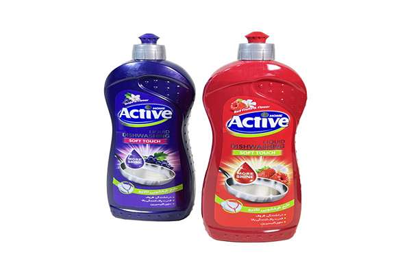 تصویر 1 از مایع ظرفشویی اکتیو کف پایدار شستشو سریع