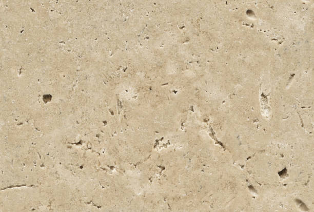 تصویر 3 از سنگ تراورتن کرم روشن ممتاز جلوه یکپارچه بنا