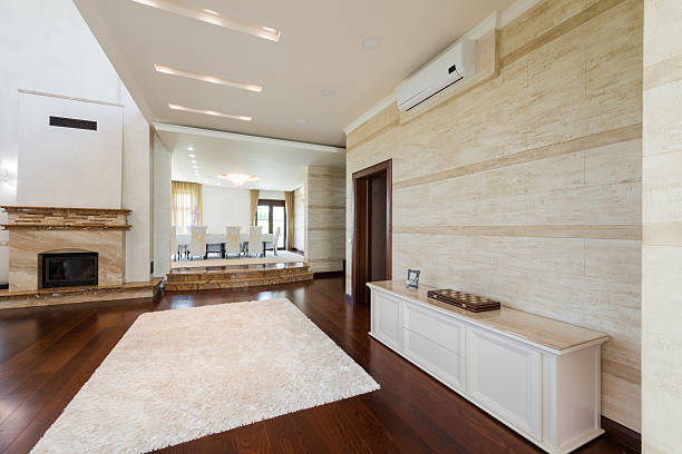 تصویر 3 از سنگ تراورتن عسلی گرم مناسب طراحی ویلایی