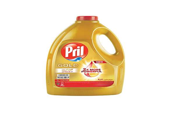 تصویر 2 از مایع ظرفشویی پریل طلایی فرمول غلیظ