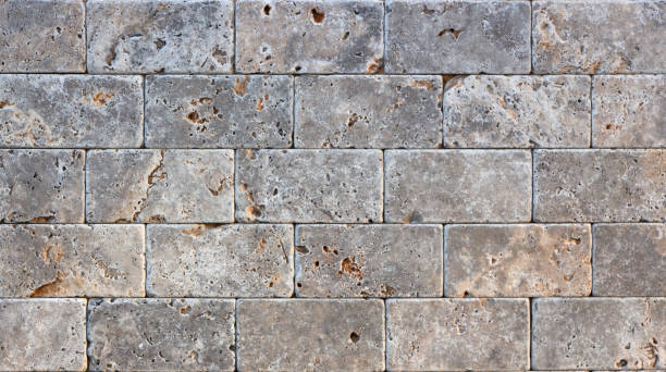 سنگ تراورتن خاکستری خاص سبک صنعتی معاصر