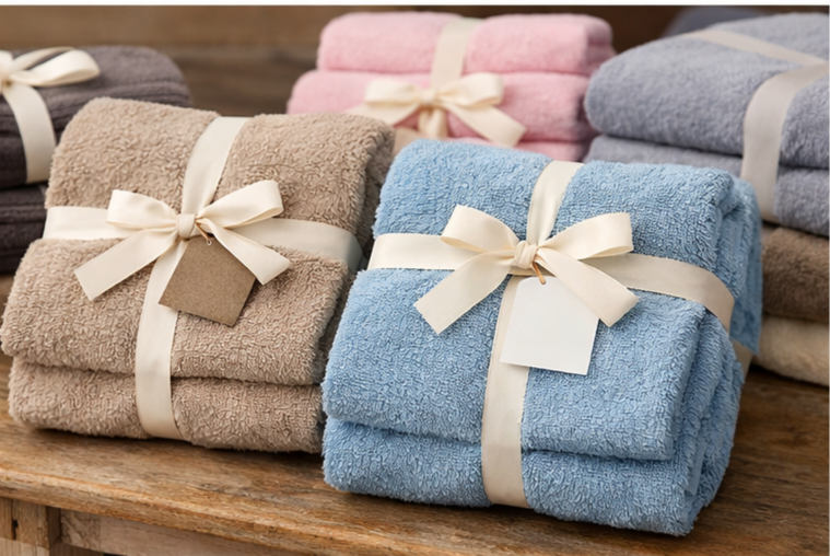 خرید ست دو تکه حوله با جذب بالا و لطافت ماندگار قیمت ویژه
