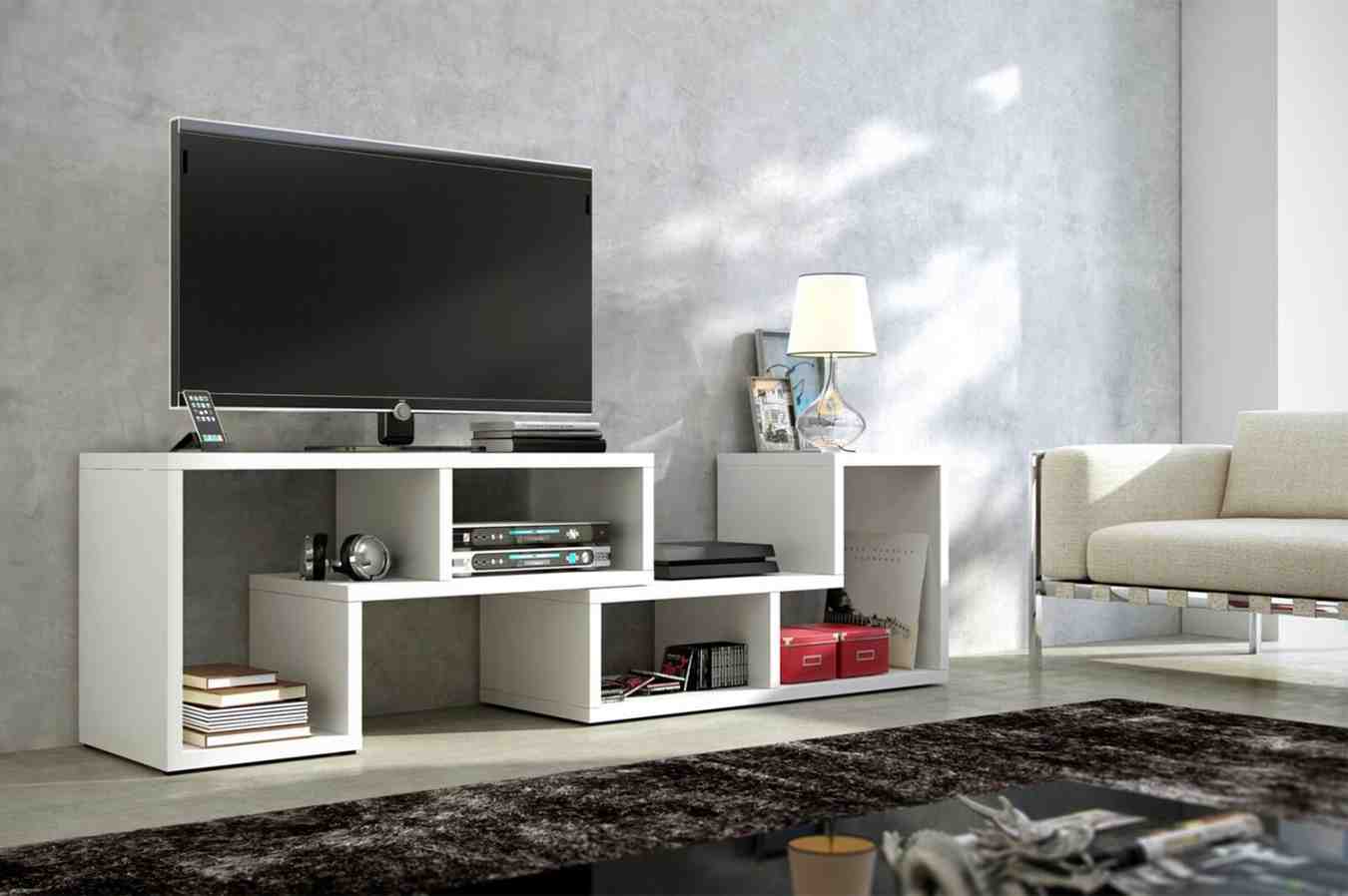 میز تلویزیون شیک روستیک کار شده نوستالژیک و اصیل