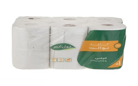 تصویر 4 از دستمال کاغذی رولی فول تایم نرمی بی‌ نظیر و دوام طولانی